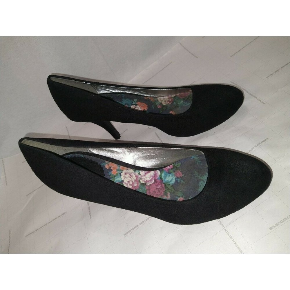Xappeal heels Black Suede Size 8